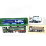 Corgi die cast 1:50 scale advertising lorries, Sun Pride, Limited Edition Silver Roadways, B J