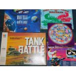 Tactical games, including MB Tank Battle, The Great Game of Britain, Battle for the Universe etc. (a