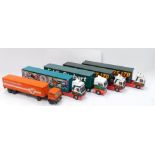 Corgi die cast 1:50 scale advertising lorries, Eddie Stobart, etc. (5)