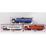 Corgi limited edition diecast 1:50 scale Hauliers of Renown Lorries, DJB Haulage, Eddie Stobart,