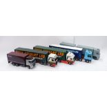 Corgi die cast 1:50 scale advertising lorries, Eddie Stobart, Richard Reed, etc. (5)