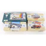 A Corgi Classics diecast model of a greyhound Lines yellow coach, 7453, 9462, Thornycroft bus