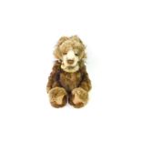 A Charlie Bears Graeme plush jointed teddy bear, CB104698, with bell collar, 51cm high and an