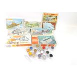 Airfix and other model kits, including a Roland CII blister pack, boxed SH-3D Seaking 72 scale,