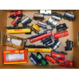 Hornby OO-gauge rolling stock, tankers including Mobil, Esso, others to include plastic Texaco