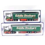 Corgi die cast 1:50 scale limited edition lorries, Hauliers of Renown Eddie Stobart CC13747 and