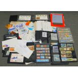 Various stamps, collectors stamps, first day covers and related items, etc., various weigh-in and