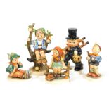Various Goebel Hummel figures, to include Apple Tree boy 142/I, 16cm high, Just Resting, etc.,
