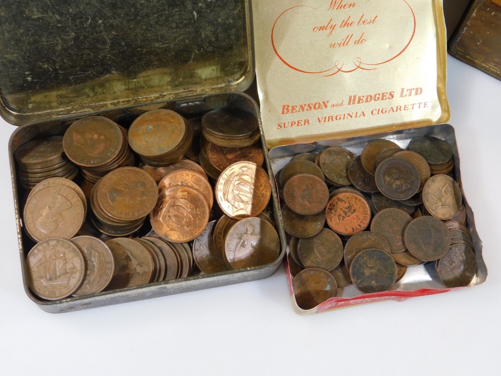 Various GB coins, brass 3d bits, various tins of other coins, low denomination, etc. (a quantity) - Image 4 of 4