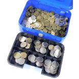 Various coins, tokens, etc., a quantity of repeat 20p tokens 2cm diameter, various two pound