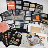 Various stamps, philately and related items, stamps to include Portugese 6.50 unused, other items to