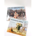 Shepherd (David). An Artist in Conservation, signed copy, with dedication published 2002, bound in
