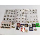 A set of Chinese old coins 1644-1911, United States Dollar 1921, English pre decimal coinage,