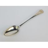 A William IV silver basting spoon, initial engraved, Charles Shipway, London 1831, 4.08oz.