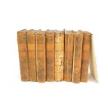 Shakespeare (William). The Works of, in eight volumes with notes by Mr Theobald, published London