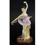 A Peggy Davies limited edition figure, modelled by Andy Moss, Ballet, from the Classic Artist
