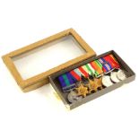 Withdrawn Pre-Sale - A collection of Second World War medals, awarded to a 4973806 Corporal