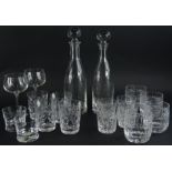 Various items of glassware, makers to include Villeroy & Boch, Dartington, Edinburgh Crystal,