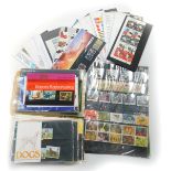 Philately. EII mint commemoratives and definitives, pre and post decimalisation, some reproduction