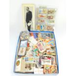 Assorted trade cards, including Anglo Confectionary Ltd, British Railways, Battle cards, PG Tips