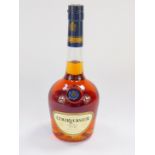 A bottle of Courvoisier Cognac, VS, 70cl.