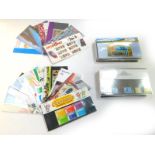 Philately. EII mint commemorative packs, various denominations. (quantity)