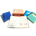 Philately. GV - EII definitives and mounted commemoratives, mint and used. (8 albums)