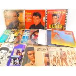 Elvis Presley. A collection of 33rpm LP records, to include Pictures of Elvis (Picture Records).,