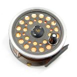 A Shakespeare Cortland 444 DT10F double fly fishing reel.