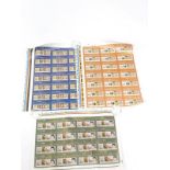 Philately. EII mint commemorative sheets, comprising The Age of The Stuarts, The Age of The Windsors