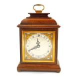An Elliott of London mahogany cased mantel clock, for Garrard & Company Ltd, 112 Regent Street,