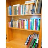 Books to include reference, biographical, antiquarian books, Penguin books, etc. (2 1/2 shelves)