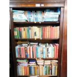 Books, to include literature, children's books, romance and adventure. (4 shelves)