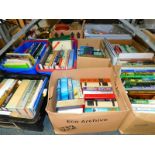 Books to include biographies, reference, dictionaries, atlases, etc. (7 boxes)