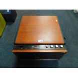 A Grenadeer teak cased record player, CP45.