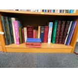 Books to include Readers Digest condensed books, dictionaries, reference, etc. (2 shelves)