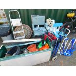 Mobility aides, plant pots, step ladder, etc. (quantity)