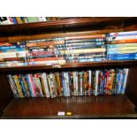 Film and other DVDs. (2 shelves)