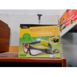 Four night vision goggles, National Geographic, boxed.