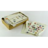 A large quantity of loose and other stamps (1 box).