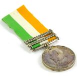 WITHDRAWN PRE-SALE An Edward VII South Africa medal, with bars for South Africa 1901 and 1902, award