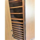 For Sale by Tender. A walk in wine fridge, external size, 187cm wide, 210cm high, 87cm deep.