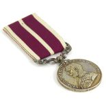 A George V Meritorious Service medal, awarded to WR-255029 Sergeant A.H. Kelly, Royal Engineers.