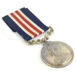 A George V Bravery in the Field medal, awarded to a 42310 Private H Chiltern 76/F.A.R.A.M.C.