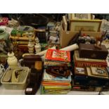 Bygones, collectables, etc. (to include various pipes, pictures, prints, books, wooden plane,