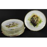 A collection of eight Wedgwood collectors plates, the David Shepherd Wildlife Collection, retailed