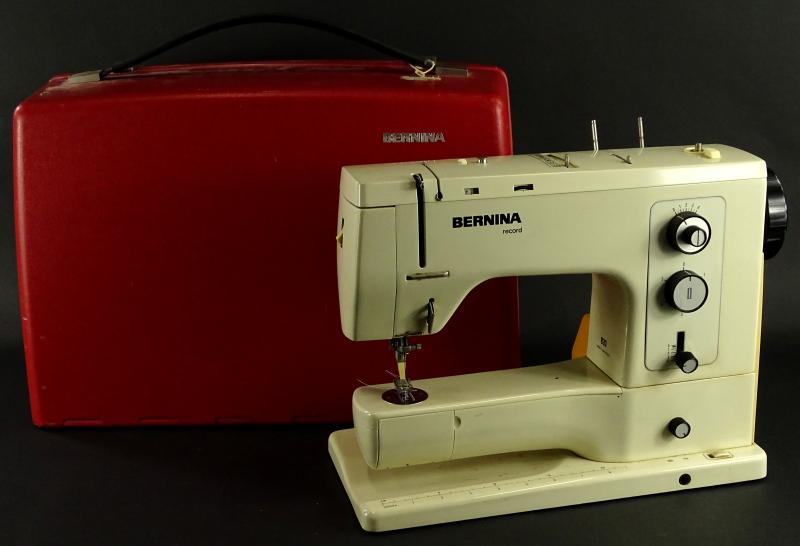 A Bernina sewing machine, in red case. - Image 2 of 4