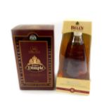 A Bells Millennium Whiskey decanter 2000, Aged 8 Years, and a Dimple Whiskey decanter, 15 Years Old,