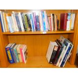 Books to include literature and general reference. (2 shelves)