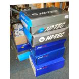 Hi-Tec and other training shoes, boxed. (12)